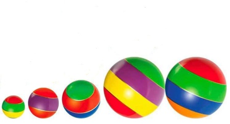 Купить Мячи резиновые (комплект из 5 мячей различного диаметра) в Электрогорске 
