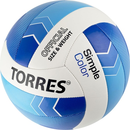Купить Мяч волейбольный Torres Simple Color любительский р.5 в Электрогорске 